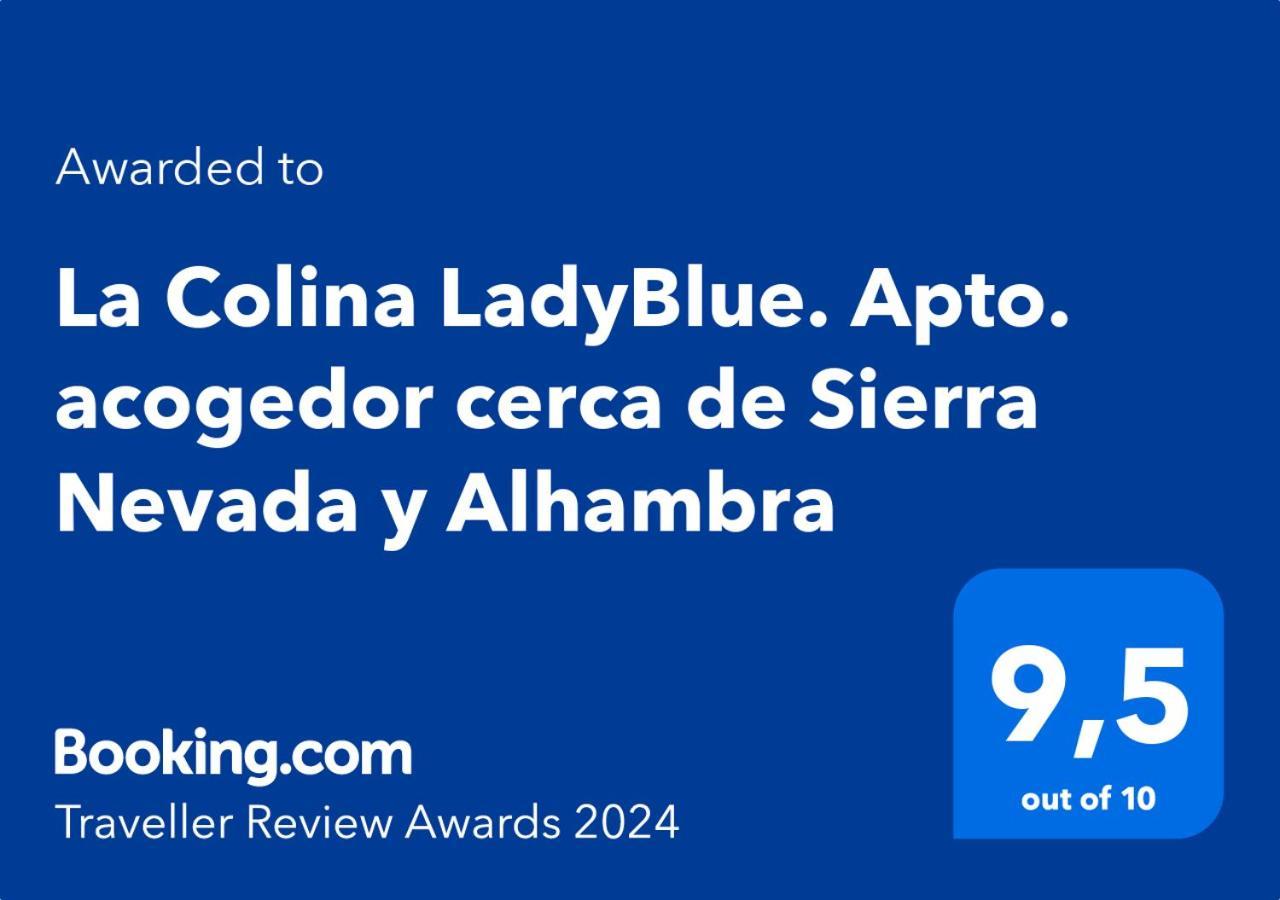La Colina Ladyblue Apto Acogedor Cerca De Sierra Nevada Y Alhambra 세네스데라베가 외부 사진